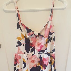 Old Navy Multi-colored Flower Dress